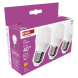 LED žárovka Classic Mini Globe / E27 / 4,2 W (40 W) / 470 lm / neutrální bílá set 3ks