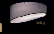 Stropní svítidlo PABLO max. 3x60W/E27/230V/IP20, kruhové hnědé
