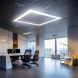 LED lineární osvětlení propojitelné, 36W, 3420lm, 4000K, 90cm