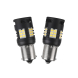 LED BA15S bílá, 12V, 30LED 3020SMD