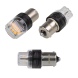 LED BA15S oranžová, 12V, 16LED 2835SMD