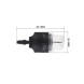 LED T20 (7443) bílá, 12V, 16LED 2835SMD