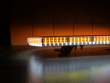LED rampa 1400mm, oranžová+bílá, 10-30V, ECE R65