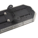 LED rampa 1400mm, oranžovo červeno/modrá+bílá, 10-30V, ECE R65