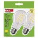 LED žárovka Filament A60 / E27 / 5,9 W (60 W) / 806 lm / teplá bílá