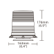 LED maják, 12-48V, 60xLED oranžový, magnet, ECE R65