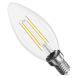 LED žárovka Filament svíčka / E14 / 1,8 W (25 W) / 250 lm / teplá bílá