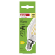 LED žárovka Filament svíčka / E14 / 3,4 W (40 W) / 470 lm / teplá bílá