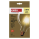 LED žárovka Vintage G125 / E27 / 4,5 W (40 W) / 420 lm / teplá bílá