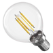 LED žárovka Filament Mini Globe / E14 / 5,9 W (60 W) / 806 lm / neutrální bílá