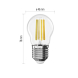 LED žárovka Filament Mini Globe / E27 / 5,9 W (60 W) / 806 lm / neutrální bílá