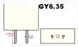žárovka 12V 35W GY6,35 OSRAM recykl27