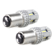 LED žárovka sada 12V/24V P21/5W BAY15D čirá CANBUS