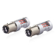 LED žárovka sada 12V/24V P21/5W BAY15D červená CANBUS