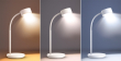 Solight LED stolní lampička, 4,5W, 300lm, 3CCT, bílá, podstavec