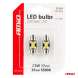 2ks žárovka LED Festoon 12/24V SV31mm čirá CANBUS