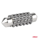 2ks žárovka LED Festoon 12/24V SV41mm čirá CANBUS