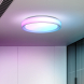 LED osvětlení s dálkovým ovladačem Floco, 30W + 6W RGB, 2100lm, 40cm, změna chromatičnosti, stmívatelné