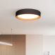 LED osvětlení s dálkovým ovladačem Larios Black, 48W, 3360lm, 39cm, změna chromatičnosti, stmívatelné