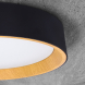 LED osvětlení s dálkovým ovladačem Larios Black, 48W, 3360lm, 39cm, změna chromatičnosti, stmívatelné