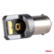 LED žárovka sada 12V/24V 4W BA9S 4x2016 SMD čirá CANBUS