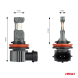 2ks žárovka LED H8/H9/H11/H16 12V 2800 lm HYBRID