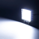 Světlomet LED pracovní čtvercový 12-24V 30x LED