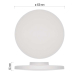 LED přisazené svítidlo DIONI kruhové, bílé, 32W, se změnou CCT