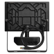 LED reflektor TAMBO se senzorem pohybu, 30 W, 3000 lm, černý