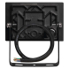 LED reflektor TAMBO, 10 W, 1000l m, IP65, černý