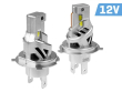 2ks žárovka LED H4/H19 12V 35W 4200LM VISION