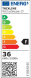 LED stropní svítidlo - VENTA 36W CCT + ovladač, Trixline TR-611C