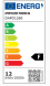 LED lineární svítidlo DAPO 12W/230V/6000K/1250Lm/ 120°/IP20/900mm
