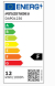 LED lineární svítidlo DAPO 12W/230V/3000K/1200Lm/ 120°/IP20/900mm