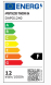 LED lineární svítidlo DAPO 12W/230V/4000K/1250Lm/ 120°/IP20/900mm
