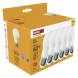 LED žárovka Basic A60 / E27 / 8,8 W (60 W) / 806 lm / teplá bílá 6ks