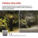 LED zahradní sloupkové svítidlo, 12 x 12 x 50 cm, 1 x E27, 15 W