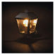 LED zahradní nástěnné svítidlo, 19,8 x 15 x 27,8 cm, 1 x E27, 15 W