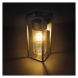 LED zahradní nástěnné svítidlo, 12,8 x 11 x 27 cm, 1 x E27, 15 W