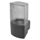 LED zahradní nástěnné svítidlo, 11,9 x 10,6 x 21,8 cm, 1 x E27, 25 W