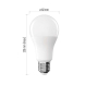 LED žárovka Basic A60 / E27 / 15,3W (100 W) / 1521 lm / teplá bílá
