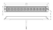 LED sdružená lampa zadní s výstražným oranžovým světlem, 12-24V, ECE R65