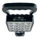 LED světlo hranaté, bílé/oranžové, 16x3W/16x1W, na hrot, ECE R10