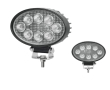 LED světlo oválné, bílé/oranžové, 8x3W/8x1W, 140mm, ECE R10