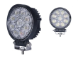 LED světlo kulaté, bílé/oranžové, 9x3W/9x1W, ø114mm, ECE R10