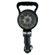 LED světlo kulaté, bílé/oranžové, 9x3W/9x1W, ø114mm, na hrot, ECE R10