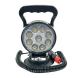 LED světlo kulaté, bílé/oranžové, 9x3W/9x1W, ø114mm, magnet, ECE R10