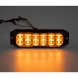 PROFI výstražné LED světlo vnější, oranžové, 12-24V, ECE R65