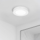 LED mini panel koupelnový 2v1, 3CCT, podhledový/přisazený, 12W, 1020lm, IP54, bílá, kulatý