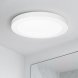 LED mini panel koupelnový 2v1, 3CCT, podhledový/přisazený, 18W, 1530lm, IP54, bílá, kulatý